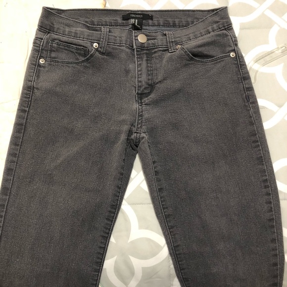 Forever 21 Denim - Forever 21 Grey Jeans